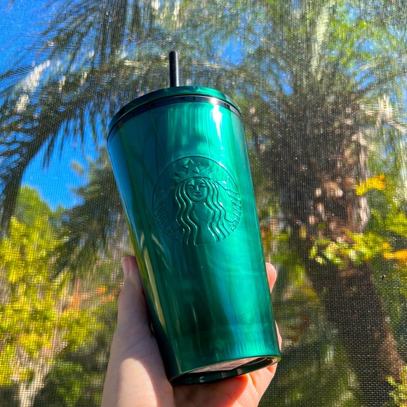 Starbucks 2022 Grande Marble Emerald Green Tumbler
18oz - Picture 5 of 5